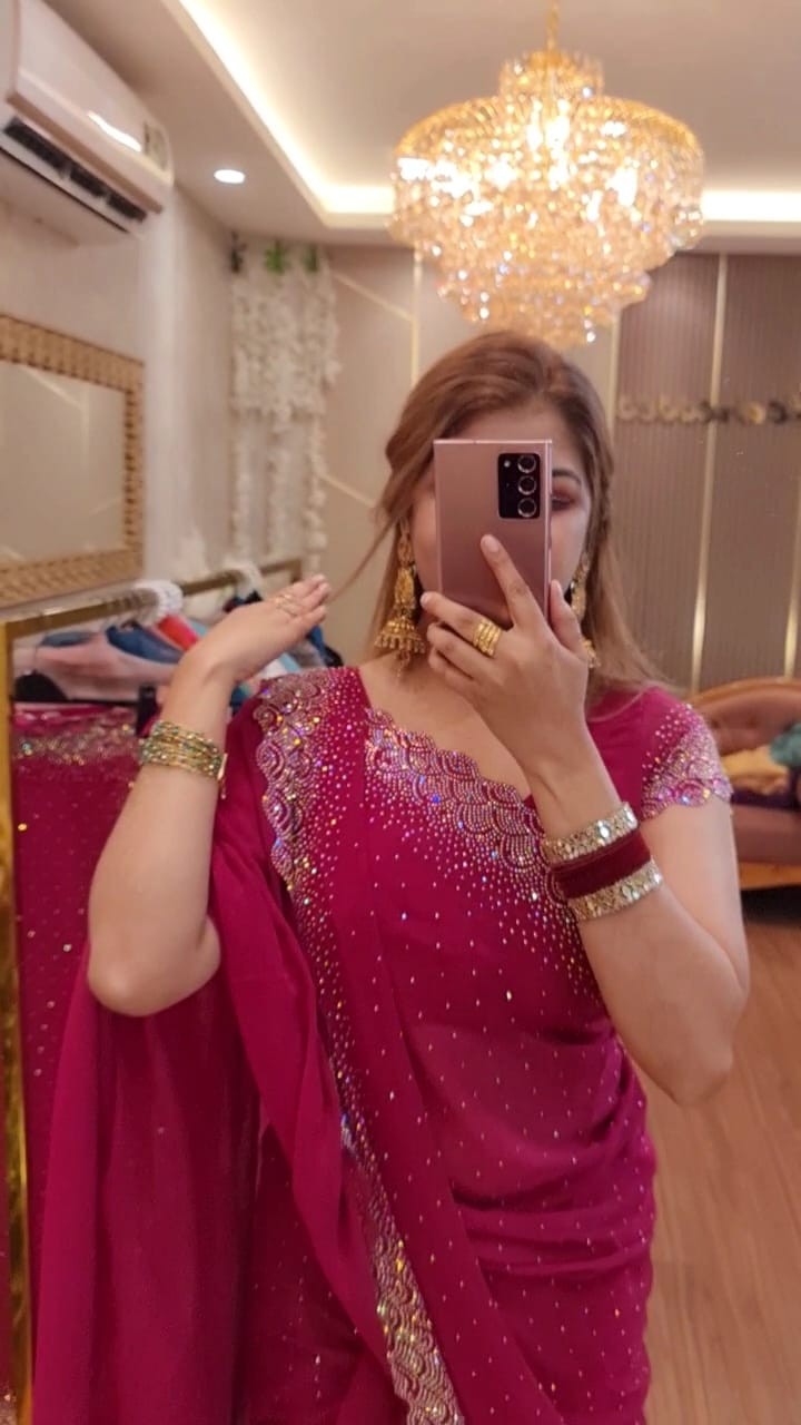 Hn Dot Saree (Dragon)